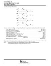 SN74AHCT125QDREP 数据规格书 2