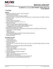 MX25L25635FZ2I-10GTR datasheet.datasheet_page 4
