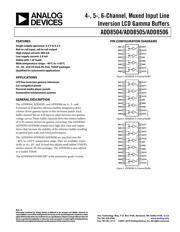 ADD8505WRUZ datasheet.datasheet_page 1