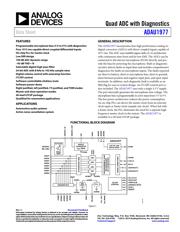 ADAU1977WBCPZ 数据规格书 1