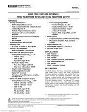 PCM2912PJTRG4 datasheet.datasheet_page 1