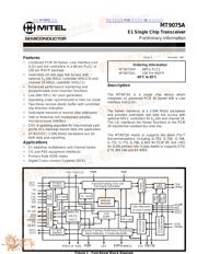 MT9075 datasheet.datasheet_page 1