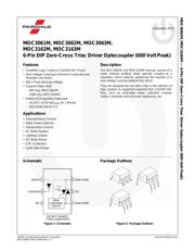 MOC3063 Datenblatt PDF