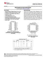 SN74HC164PWRG4 datasheet.datasheet_page 1