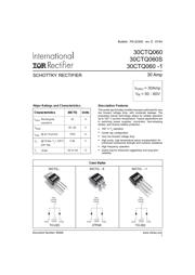 30CTQ060 数据手册