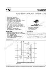 TDA7372A datasheet.datasheet_page 1