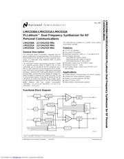 LMX2330ATMX datasheet.datasheet_page 1