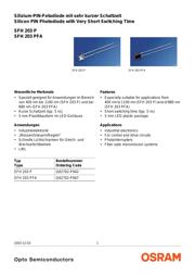 SFH203PFA datasheet.datasheet_page 1