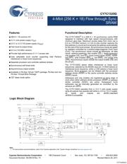 CY7C1325G-100AXI datasheet.datasheet_page 1