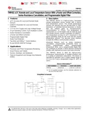 TMP451AIDQFT Datenblatt PDF