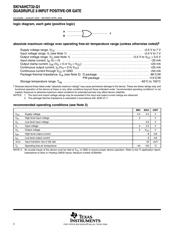 SN74AHCT32QDRG4Q1 datasheet.datasheet_page 2