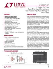 LT1638IMS8#PBF Datenblatt PDF