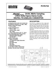 PCM1716E datasheet.datasheet_page 1