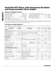 MAX5077AUD+ datasheet.datasheet_page 2