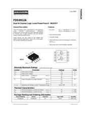 FDS6912 datasheet.datasheet_page 2