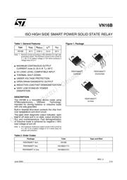 VN16B datasheet.datasheet_page 1