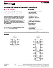 EL5171ISZ-T7 datasheet.datasheet_page 1