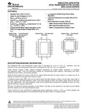 74LVC573APW,118 Datenblatt PDF