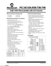 PIC16C65B-20/P datasheet.datasheet_page 1