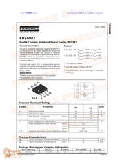 FDS6982 Datenblatt PDF