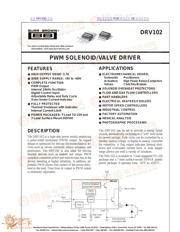 DRV102 datasheet.datasheet_page 1