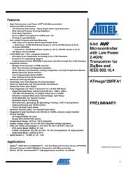 ATMEGA128RFA1-ZU datasheet.datasheet_page 1