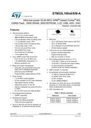 STM32L100C6U6A datasheet.datasheet_page 1