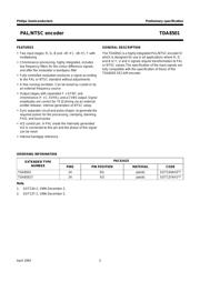 TDA8501 datasheet.datasheet_page 2