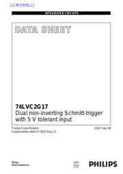 74LVC2G17 datasheet.datasheet_page 1