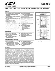 SI8261BCD-C-IS Datenblatt PDF