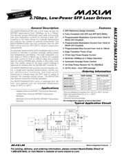 MAX3735AEGG datasheet.datasheet_page 1