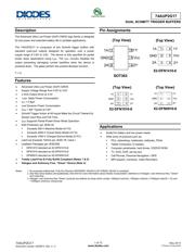 74AUP2G17DW-7 datasheet.datasheet_page 1