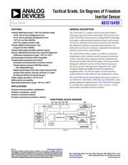 ADIS16490BMLZ 数据规格书 1