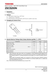 2SC5200N(S1,E,S) datasheet.datasheet_page 1