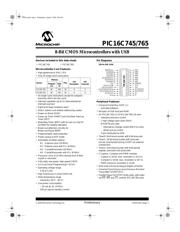 PIC16C765-I/P 数据规格书 1