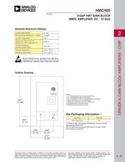 HMC405 datasheet.datasheet_page 4