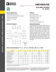 HMC1063LP3E datasheet.datasheet_page 1