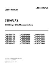 UPD78F0485GK-GAK-AX datasheet.datasheet_page 3