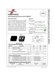 FDMA1032CZ datasheet.datasheet_page 2