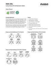 HSMS-2800-TR2G datasheet.datasheet_page 1