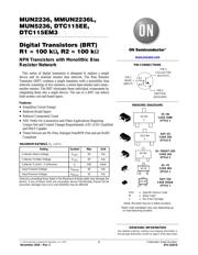 DTC115EET1 数据规格书 1