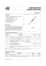 P6KE6V8CA 数据规格书 1