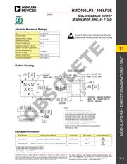 HMC496LP3ETR 数据规格书 6