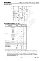 TA78057F datasheet.datasheet_page 2