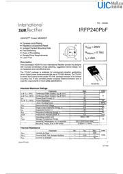 IRFP240PBF datasheet.datasheet_page 1