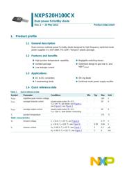 NXPS20H100CX,127 datasheet.datasheet_page 1