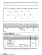 74LV393 datasheet.datasheet_page 4