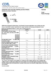 MCR100-3 数据规格书 1