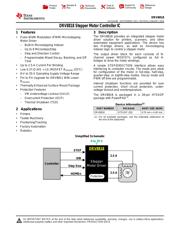 DRV8818PWPR 数据规格书 1