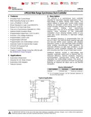 LM5116MH/NOPB Datenblatt PDF